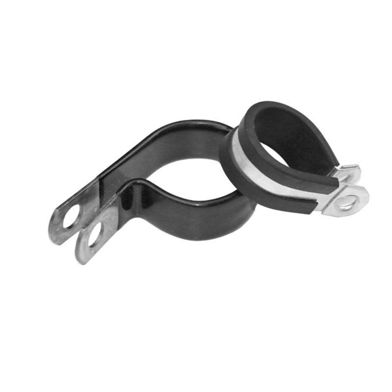 Cable Clamp Stainless Steel Insulated Rubber Cushioned