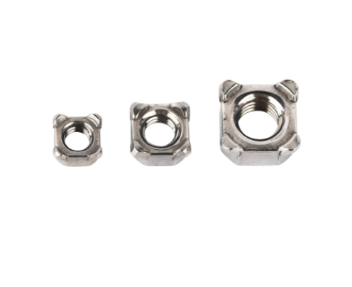Square welded nut