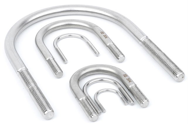 U-bolts with Zinc-plated