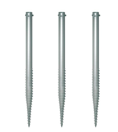 Solar accessories floor ground screw